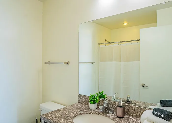 Posh 2bd - Dt - Gym, Pool, Parking -sleep 8 Apartment *