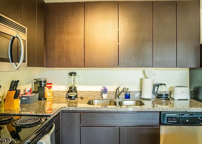 Apartament Posh 2bd - Dt - Gym, Pool, Parking -sleep 8 Phoenix
